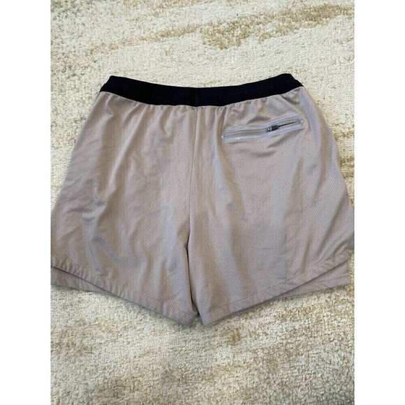 YoungLA Shorts Mens MEDIUM GRAY Lined Athletic Running Gym Training Workout * - Picture 2 of 6